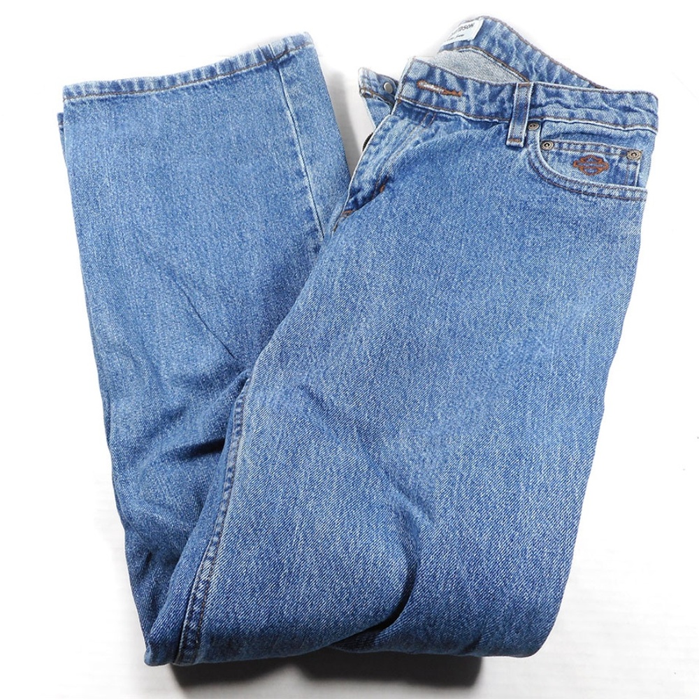 Harley Davidson Women's Boot Cut Denim Blue Jeans!